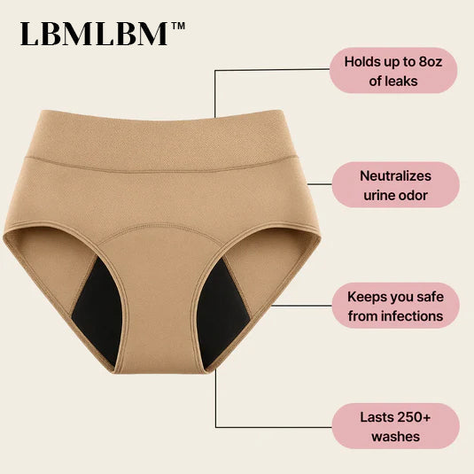 💖🌸Last Day 50% OFF|LBMLBM™  100% Leak-Proof Underwear 4-pack